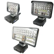 18V LED Flashlight (no Battery)Outdoors Spotlight Work Light For Mak BL1430 BL1830 Lithium Battery USB Lighting With USB
18V LED Flashlight (no Battery)Outdoors Spotlight Work Light For Mak BL1430 BL1830 Lithium Battery USB Lighting With USB