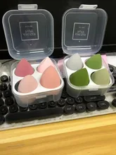 Almohadillas De maquillaje para mujer, Accesorios De belleza femeninos, 4 unidades