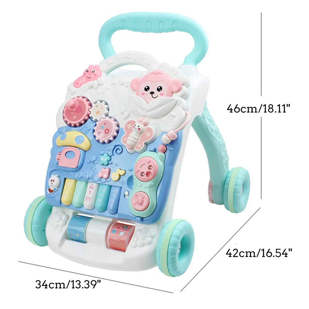 Hot Multifuctional Baby Walker Toys with Weight Water Box for Anti-rollover Toddler Trolley Sit-to-Stand Musical Walker RU Free
Hot Multifuctional Baby Walker Toys with Weight Water Box for Anti-rollover Toddler Trolley Sit-to-Stand Musical Walker RU Free
