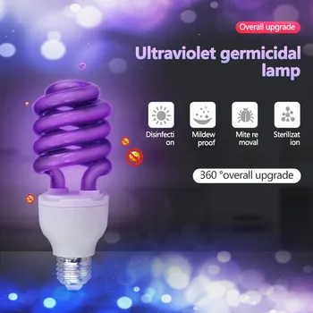 4 Styles UV Black Light Lamp Bulb Energy E27 Quartz Glass Lamp Tube Traps Insects Lamp Saving LED Ultraviolet Stage Lamp Bulbs 
4 Styles UV Black Light Lamp Bulb Energy E27 Quartz Glass Lamp Tube Traps Insects Lamp Saving LED Ultraviolet Stage Lamp Bulbs