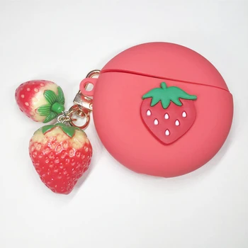 Strawberry Keyring Earphone Case for Huawei Freebuds 3 Case Cartoon Silicon headphone case for Huawei Freebuds 3Pro cover funda
Strawberry Keyring Earphone Case for Huawei Freebuds 3 Case Cartoon Silicon headphone case for Huawei Freebuds 3Pro cover funda