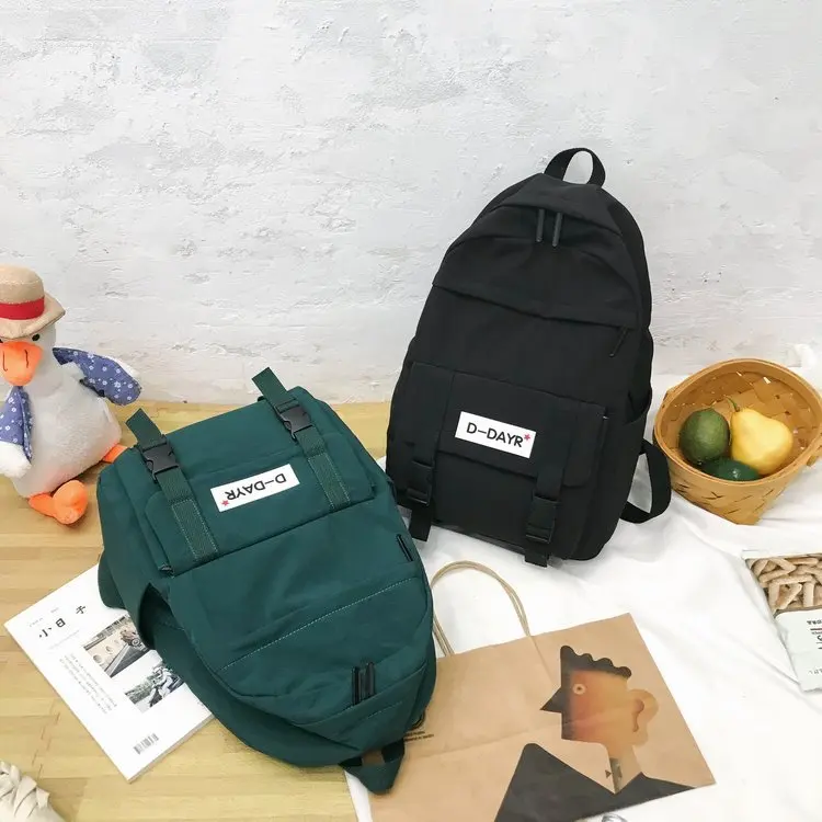 Autumn New Style WOMEN'S Bag Fashion Canvas Backpack Simple Large Capacity Schoolbag High School Junior High School Backpack
Autumn New Style WOMEN'S Bag Fashion Canvas Backpack Simple Large Capacity Schoolbag High School Junior High School Backpack