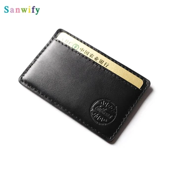 Blocking Black Leather Card Holder Super Slim Leather Credit Card Wallet Front Pocket Cow Leather Bank Card Sleeve
Blocking Black Leather Card Holder Super Slim Leather Credit Card Wallet Front Pocket Cow Leather Bank Card Sleeve