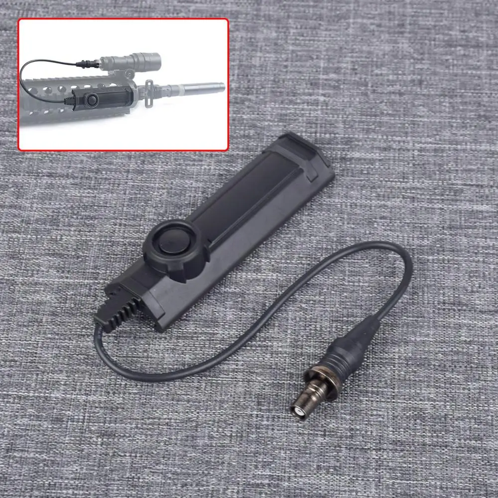 Tactical Airsoft Constant/Momentary Function Light Switch Remote Light Tail Dual Switch Fit For M300/M600/M951/M952 Series
Tactical Airsoft Constant/Momentary Function Light Switch Remote Light Tail Dual Switch Fit For M300/M600/M951/M952 Series