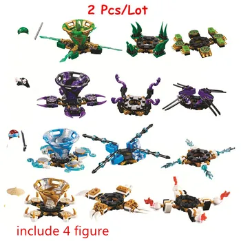 2pcs Ninjagoed Spinjitzu Nya Wu Lloyd vs Garmadon Building Blocks Kit Bricks Classic Movie Ninja Model Kids Toys For Children
2pcs Ninjagoed Spinjitzu Nya Wu Lloyd vs Garmadon Building Blocks Kit Bricks Classic Movie Ninja Model Kids Toys For Children