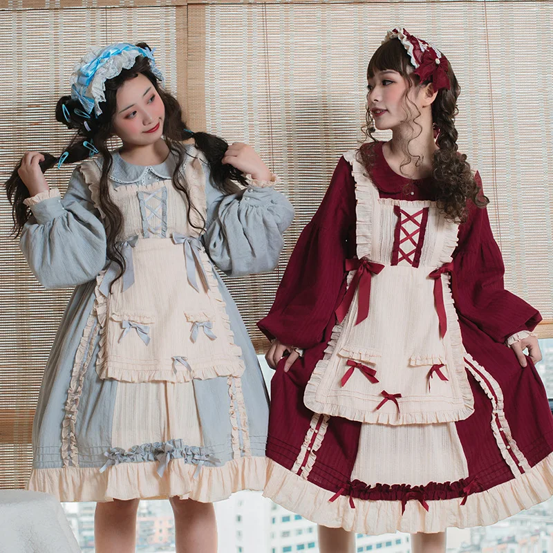 Princess sweet lolita dress vintage peter pan collar lantern sleeve high waist victorian dress kawaii girl gothic lolita op loli 
Princess sweet lolita dress vintage peter pan collar lantern sleeve high waist victorian dress kawaii girl gothic lolita op loli