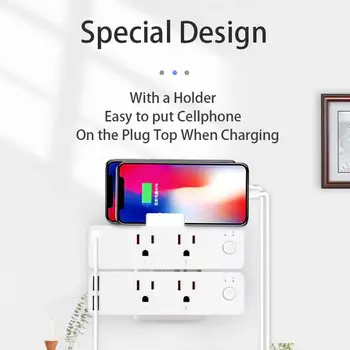 Smart Plug WiFi Outlet Mobile Phone Remote Control Smart Home Sockets Support Alexa Voice Control
Smart Plug WiFi Outlet Mobile Phone Remote Control Smart Home Sockets Support Alexa Voice Control