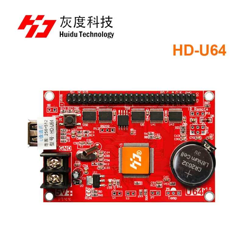 Huidu HD-U64 HD U64 LED display controller Single&double color P6 P10 led sign module control card U-Disk to edit huidu HD U64
Huidu HD-U64 HD U64 LED display controller Single&double color P6 P10 led sign module control card U-Disk to edit huidu HD U64