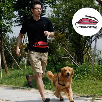 Dog Leash For Running Jogging Walking Multifunctional Traction Belt Dogs Leash Adjustable Handsfree Dog Pet Waist Bag Leashes
Dog Leash For Running Jogging Walking Multifunctional Traction Belt Dogs Leash Adjustable Handsfree Dog Pet Waist Bag Leashes