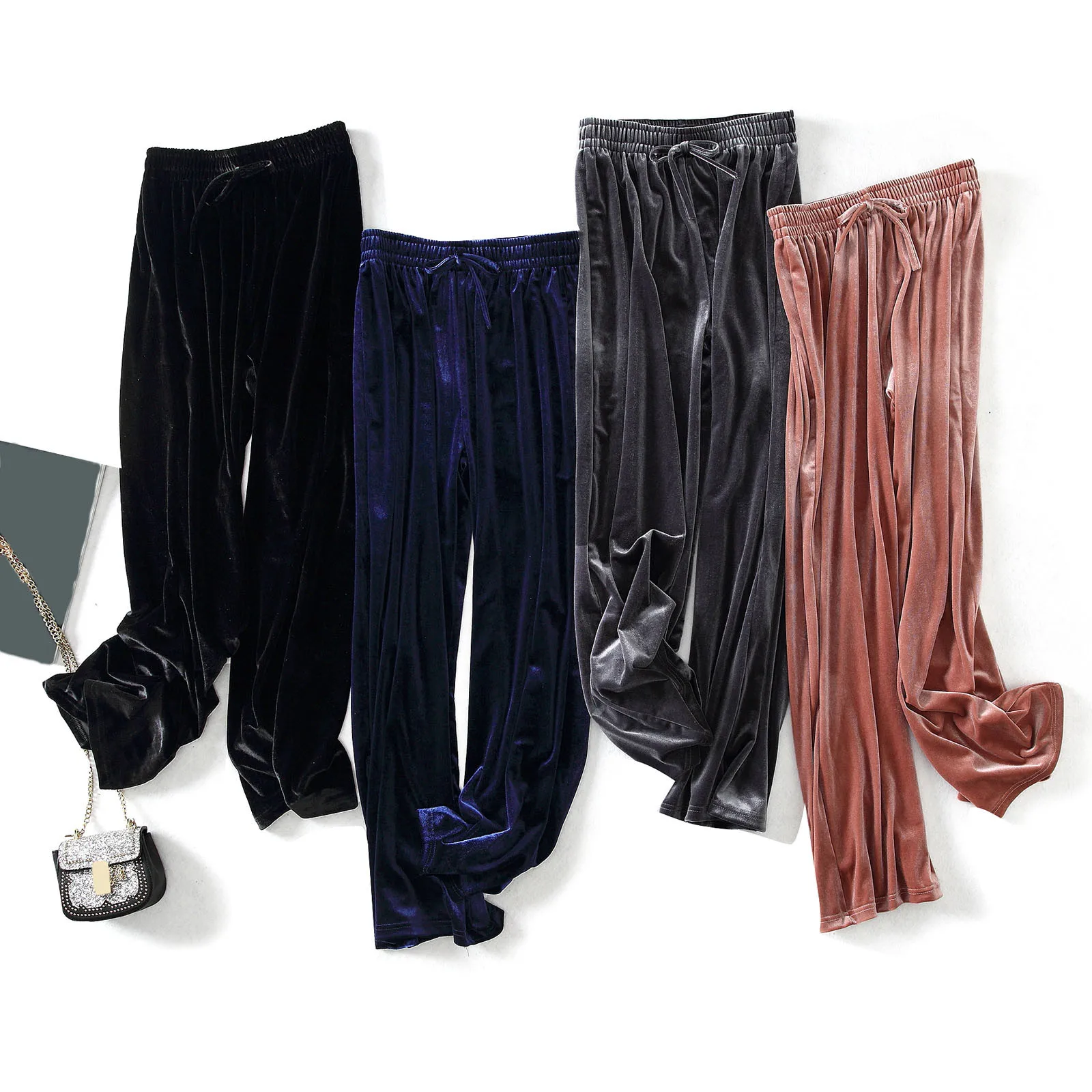 Women's Autumn Winter Sports Leisure High Waist Slim Trousers Trousers Wide Leg Loose Soft Pants Length Pants Solid Trousers
Women's Autumn Winter Sports Leisure High Waist Slim Trousers Trousers Wide Leg Loose Soft Pants Length Pants Solid Trousers