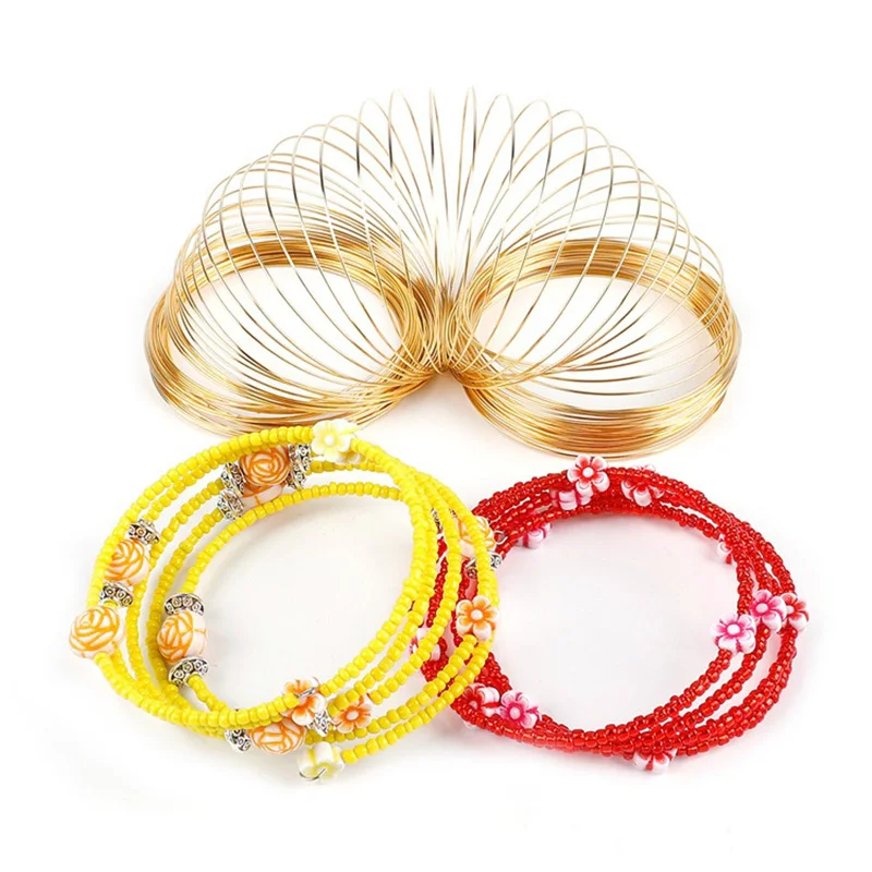 100 Circles Dia 0.6mm Steel Jewelry Wire For Jewelry Making Finding Accessories DIY Handmake Crafts Jewelry Bracelet Anklets
100 Circles Dia 0.6mm Steel Jewelry Wire For Jewelry Making Finding Accessories DIY Handmake Crafts Jewelry Bracelet Anklets