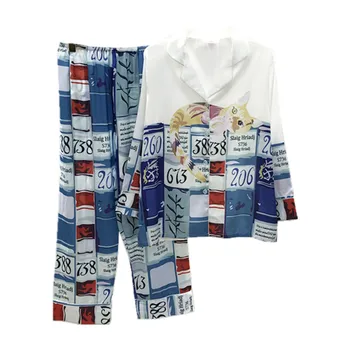 Sexy Women Print Sleepwear High Quality Satin Pajama Pyjama Casual Ladies Cartoon Cosplay Home Sleep Set Sweet Lingerie PJ Suit
Sexy Women Print Sleepwear High Quality Satin Pajama Pyjama Casual Ladies Cartoon Cosplay Home Sleep Set Sweet Lingerie PJ Suit