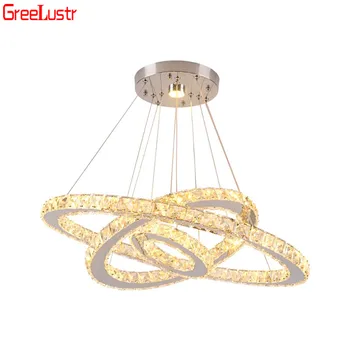 1Modern Round Crystal LED Ceiling Lights Fixture crystal Home Lustre Ceiling Lamp Rings Plafon Living Room Kitchen Luminarias
1Modern Round Crystal LED Ceiling Lights Fixture crystal Home Lustre Ceiling Lamp Rings Plafon Living Room Kitchen Luminarias