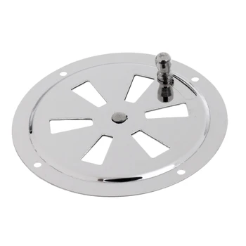 4 Inch Round Butterfly Vents, Boat Marine Hull Air Vent Grill Cover Replacement Part for RV Caravan - Stainless Steel (Silver)
4 Inch Round Butterfly Vents, Boat Marine Hull Air Vent Grill Cover Replacement Part for RV Caravan - Stainless Steel (Silver)