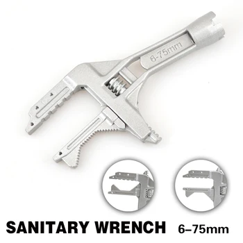 Chave Universal Pipe Wrench Mintiml Adjustable Basin Wastafel Spanner Plumber Plumbing Tools Multi Faucets Tool Moersleutel 75mm 
Chave Universal Pipe Wrench Mintiml Adjustable Basin Wastafel Spanner Plumber Plumbing Tools Multi Faucets Tool Moersleutel 75mm