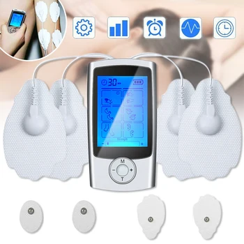 LCD Screen Rechargeable TENS Unit Muscle 16 Modes Therapy Machine Massager Alleviates Muscle Back Pains Relief Tuina Moxibution
LCD Screen Rechargeable TENS Unit Muscle 16 Modes Therapy Machine Massager Alleviates Muscle Back Pains Relief Tuina Moxibution