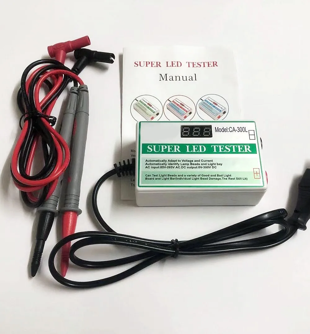 torlinse NEW LED Tester 0-300V Output LED TV Backlight Tester Multipurpose LED Strips Beads Test Tool Measurement Instruments
torlinse NEW LED Tester 0-300V Output LED TV Backlight Tester Multipurpose LED Strips Beads Test Tool Measurement Instruments