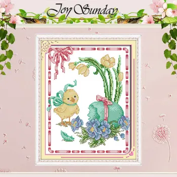 Easter chicken patterns counted Cross Stitch 11CT 14CT Cross Stitch Set Wholesale DIY Cross-stitch Kit Embroidery Needlework
Easter chicken patterns counted Cross Stitch 11CT 14CT Cross Stitch Set Wholesale DIY Cross-stitch Kit Embroidery Needlework