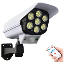 LED Monitoring Fake Camera Solar Light Simulation Solar Garden Lamp 2400mAh 77 LEDHuman Body Induction Motion Sensor Street Spot 
LED Monitoring Fake Camera Solar Light Simulation Solar Garden Lamp 2400mAh 77 LEDHuman Body Induction Motion Sensor Street Spot