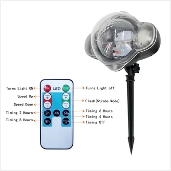 Christmas Snowflake Laser Light Snowfall Projector IP65 Moving Snow Outdoor Garden Laser Projector Lamp For New Year Party Decor
Christmas Snowflake Laser Light Snowfall Projector IP65 Moving Snow Outdoor Garden Laser Projector Lamp For New Year Party Decor