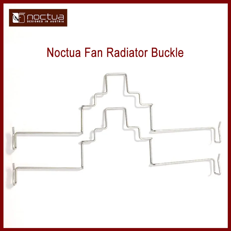 

Noctua NM-SFC12 Fan Buckle CPU Radiator Fan Hook Bracket Metal Clip For NH-U14S NH-D15 NH-D15S NH-U14S TR4