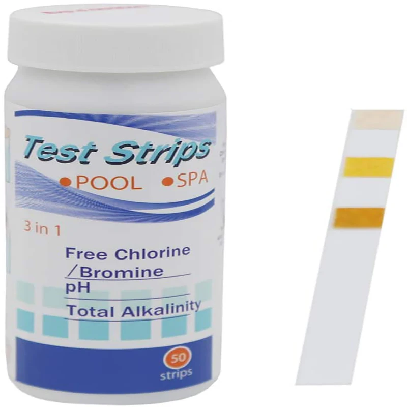 3-In-1 Swimming Pool Test Paper Residual Chlorine PH Value Alkalinity Hardness Test Strip PH Tester Pool Cleaner Accessories
3-In-1 Swimming Pool Test Paper Residual Chlorine PH Value Alkalinity Hardness Test Strip PH Tester Pool Cleaner Accessories