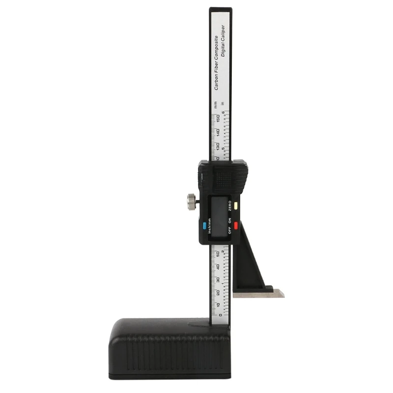 Digital Height Gauge 0-150mm/6" Caliper Electronic Woodworking Measurement Tool 
Digital Height Gauge 0-150mm/6" Caliper Electronic Woodworking Measurement Tool