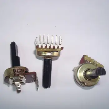 2pcs/lot pjiap switch for keyboard 161 type radio speaker volume adjustment potentiometer two-channel 6-pin B100K
2pcs/lot pjiap switch for keyboard 161 type radio speaker volume adjustment potentiometer two-channel 6-pin B100K