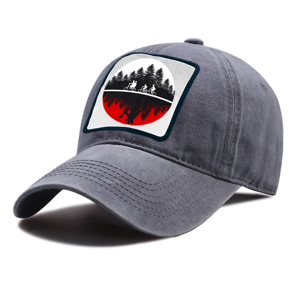 Stranger Things Print Baseball Cap Women Outdoor Summer Casual Snapback Hat Sunscreen Sun Hats Men Hip Hop Unisex Baseball Caps
Stranger Things Print Baseball Cap Women Outdoor Summer Casual Snapback Hat Sunscreen Sun Hats Men Hip Hop Unisex Baseball Caps