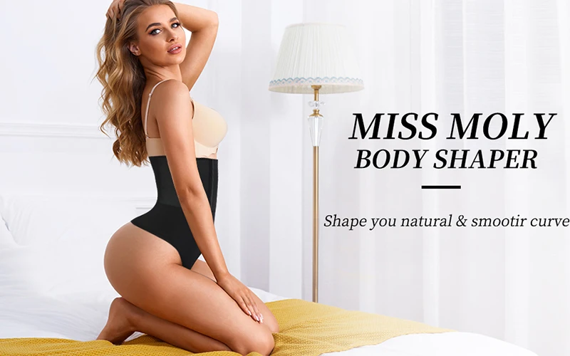 Women Waist Cincher Girdle Tummy Control Thong