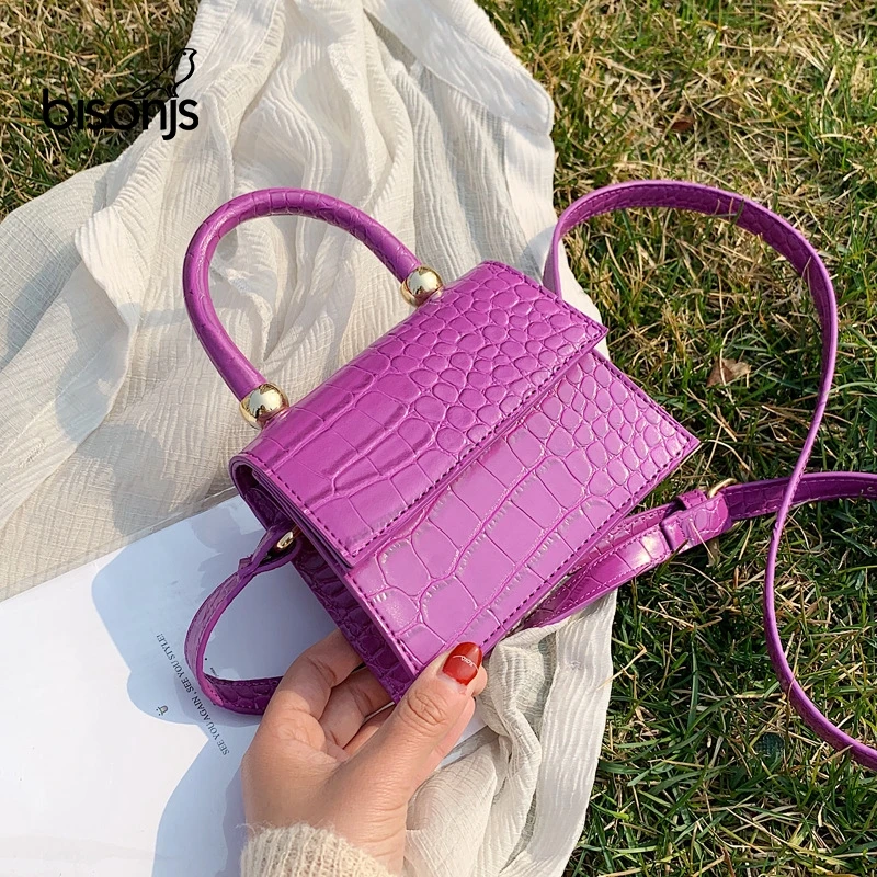 BISONJS Mini Stone Pattern Totes For Women 2020 PU Crossbody Shoulder Bags Simple Flap Bag Handbags Lady Travel Messenger Bag
BISONJS Mini Stone Pattern Totes For Women 2020 PU Crossbody Shoulder Bags Simple Flap Bag Handbags Lady Travel Messenger Bag