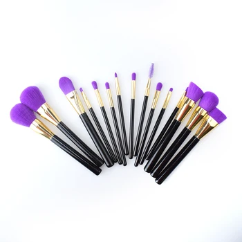15pcs/Kit Makeup Brushes Set Nylon Hair Foundation Blush Powder Concealer Make-up Cosmetic Brush Purple
15pcs/Kit Makeup Brushes Set Nylon Hair Foundation Blush Powder Concealer Make-up Cosmetic Brush Purple