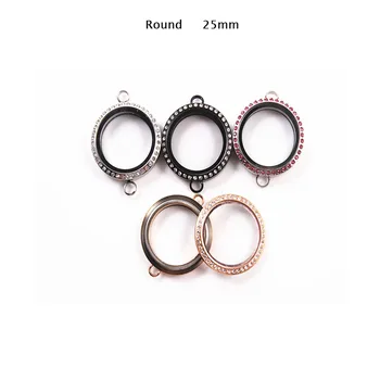 20pcs/lot 25mm Twist Stainless Steel Round Floating Locket Rotate Open Glass Locket Pendant Floating Charms Living Locket
20pcs/lot 25mm Twist Stainless Steel Round Floating Locket Rotate Open Glass Locket Pendant Floating Charms Living Locket