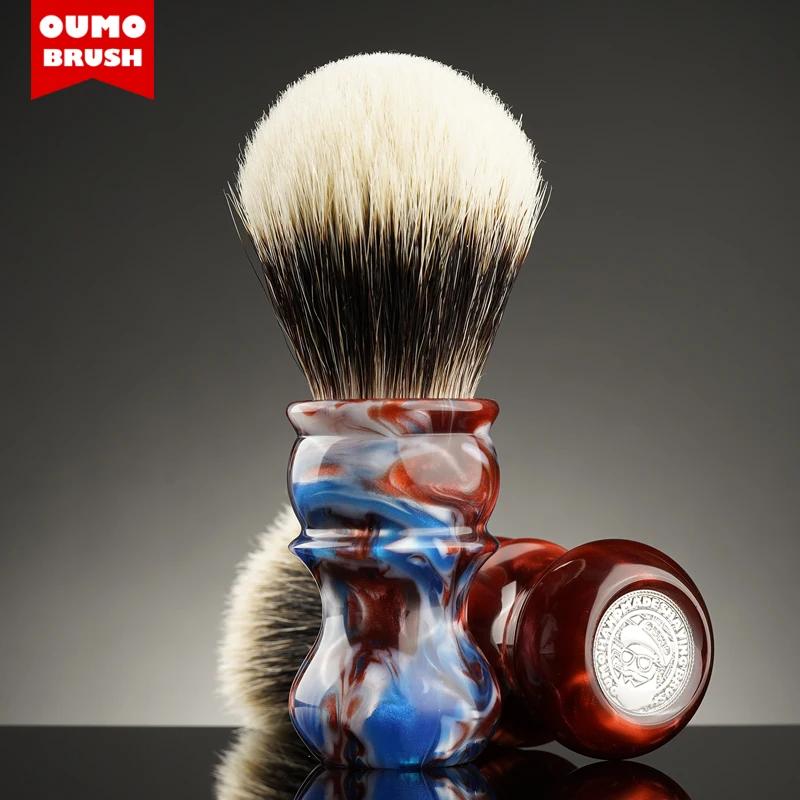 OUMO BRUSH - kaleidoscope Venus badger shaving brush with Manchuria/ACE/SILK/HOOK/WT
OUMO BRUSH - kaleidoscope Venus badger shaving brush with Manchuria/ACE/SILK/HOOK/WT