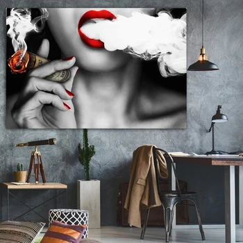 AAHH Quote and Poster Woman with Money Print Wall Oil Painting Picture Print on Canvas No Frame Idea Creative Home Decoration 
AAHH Quote and Poster Woman with Money Print Wall Oil Painting Picture Print on Canvas No Frame Idea Creative Home Decoration