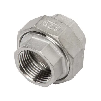 DN8 -DN40 BSP Female Threaded Union Stainless Steel 304 Plumbing Water Pipe Tube Connectors
DN8 -DN40 BSP Female Threaded Union Stainless Steel 304 Plumbing Water Pipe Tube Connectors