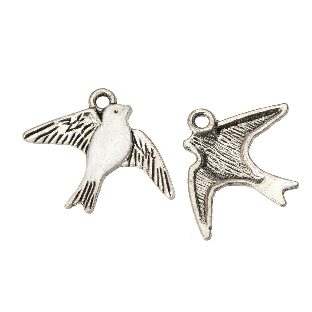 

Handicraft Charms Making Jewelery Findings Birds Suspension Metal DIY Parts Wholesales Supplies Accessories For Made Bibelot