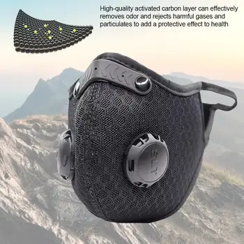 Dust Mask Windproof Cycling Face Mask Dustproof Facial Mask With Filter For Men Women Outdoor Sports Running Hiking Climbing Ant
Dust Mask Windproof Cycling Face Mask Dustproof Facial Mask With Filter For Men Women Outdoor Sports Running Hiking Climbing Ant
