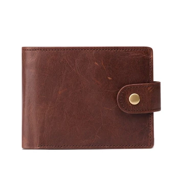 Leather Wallets for Men Bifold RFID Blocking Wallet with ID Window Coin Change Pocket
Leather Wallets for Men Bifold RFID Blocking Wallet with ID Window Coin Change Pocket
