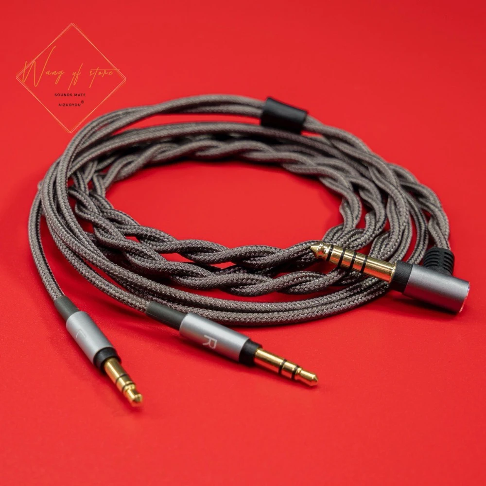 HiFi Balanced Audio Upgrade Cable For Philips Fidelio X3 Onkyo A800 Headphone 2.5mm 3.5mm 4.4mm Line Wire
HiFi Balanced Audio Upgrade Cable For Philips Fidelio X3 Onkyo A800 Headphone 2.5mm 3.5mm 4.4mm Line Wire