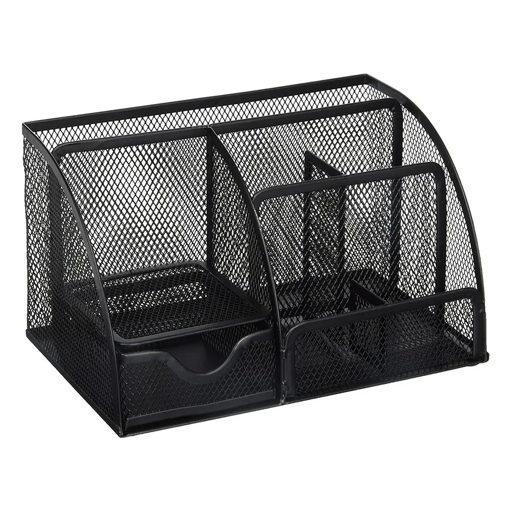 Metal Pen Holder Pen Student Multi-Function Stationery Creative Table Iron Mesh Nine Grid Combination Storage Box
Metal Pen Holder Pen Student Multi-Function Stationery Creative Table Iron Mesh Nine Grid Combination Storage Box