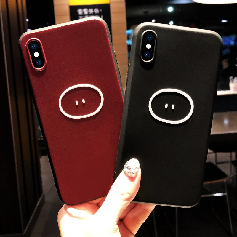 3D Emboss Cute Cartoon Pig Nose Couples Phone Case For iPhone 8 7 6 6S Plus 5 5S SE XR XS X XS Max Covers Fundas Coque Soft TPU
3D Emboss Cute Cartoon Pig Nose Couples Phone Case For iPhone 8 7 6 6S Plus 5 5S SE XR XS X XS Max Covers Fundas Coque Soft TPU