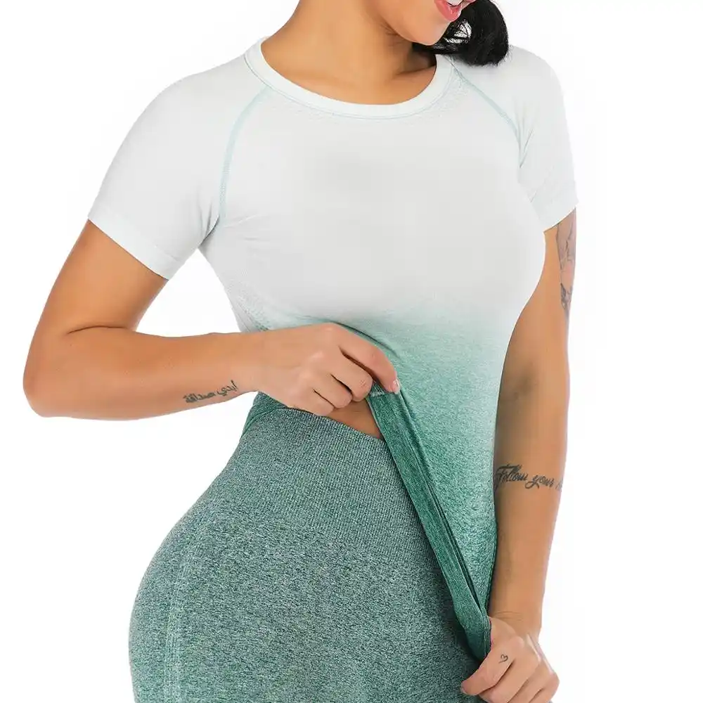 yoga short sleeve shirts