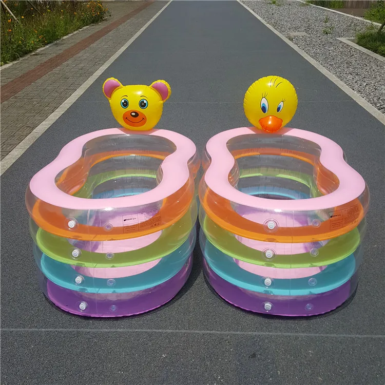 Intime Infants Inflatable Swimming Pool Household Adult Paddling Pool Outdoor Baby Bathing Pool Children Tour Paddling Pool