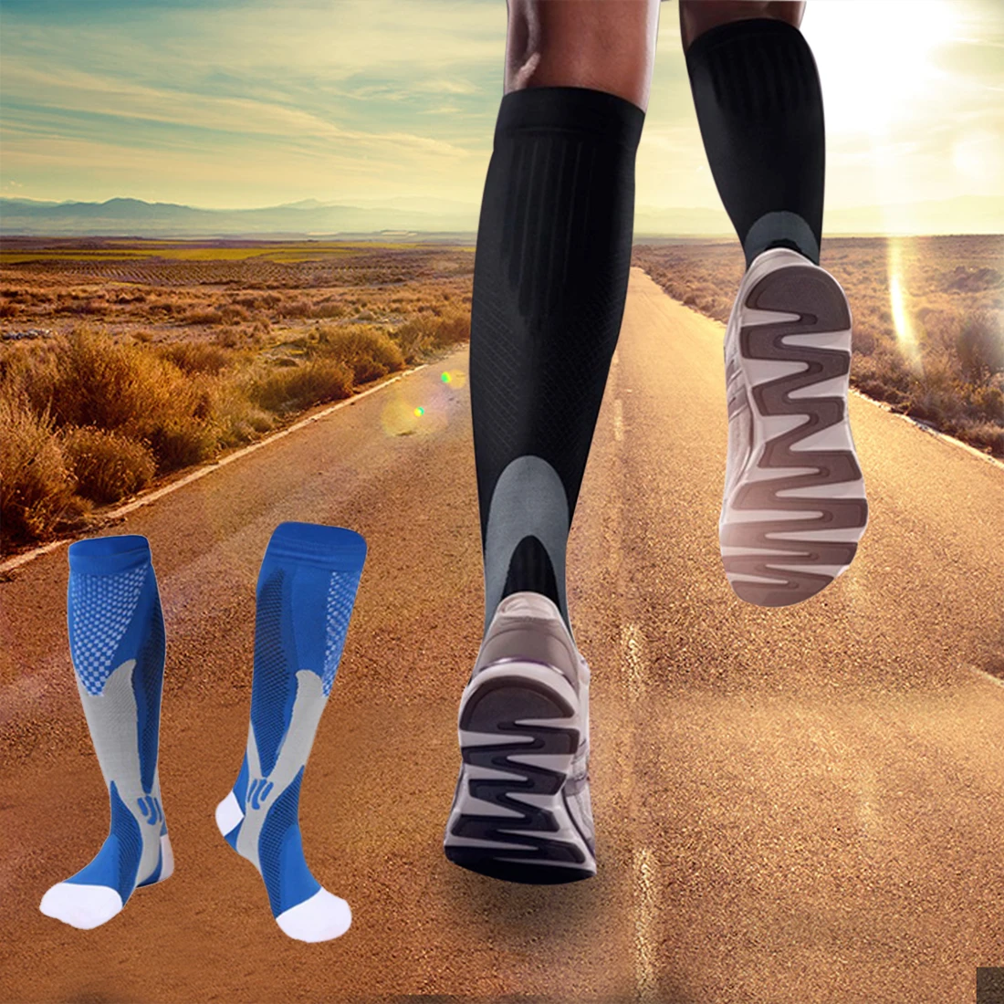 Running Compression Socks Stockings 20-30 mmhg Men Women Sports Socks for Marathon Cycling Football Varicose Veins
Running Compression Socks Stockings 20-30 mmhg Men Women Sports Socks for Marathon Cycling Football Varicose Veins