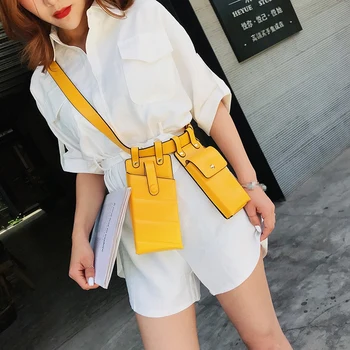 Waist Bag Fashion Leather Waist Belt Bag Crossbody Chest Bags Girl Fanny Pack Adjustable Small Phone Pack Shoulder Strap Packs
Waist Bag Fashion Leather Waist Belt Bag Crossbody Chest Bags Girl Fanny Pack Adjustable Small Phone Pack Shoulder Strap Packs