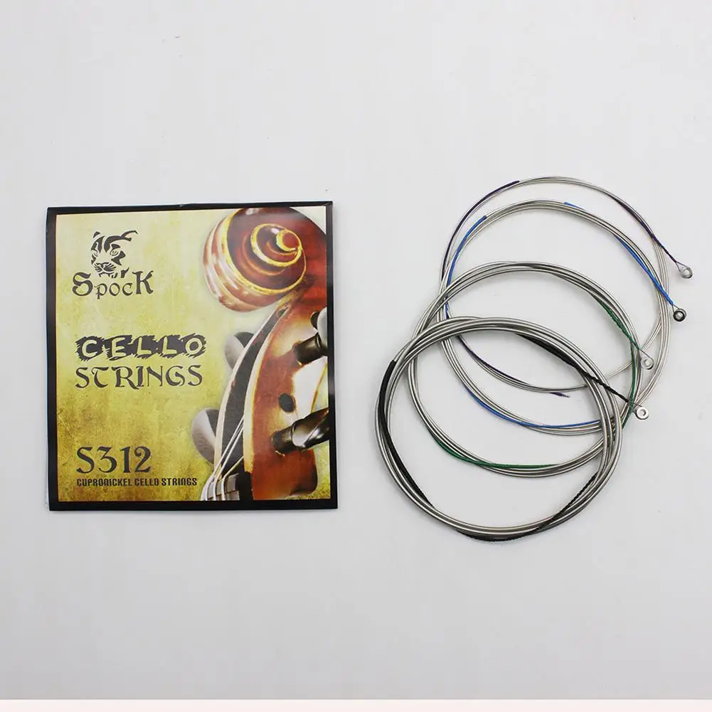 4pcs/set Cello Strings Aluminum Alloy General Strings Fits for 1/8-4/4 Violoncello
4pcs/set Cello Strings Aluminum Alloy General Strings Fits for 1/8-4/4 Violoncello
