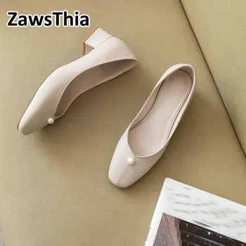 ZawsThia 2020 spring summer beige elegant ladies dress pumps chunky square med high heels women office pumps shoes with pearl
ZawsThia 2020 spring summer beige elegant ladies dress pumps chunky square med high heels women office pumps shoes with pearl