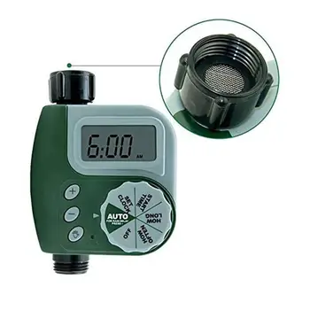 Automatic Electronic Irrigation Controller Water Timer LCD Display Garden Watering Hose Outdoor Watering cycle Tools Plant Water
Automatic Electronic Irrigation Controller Water Timer LCD Display Garden Watering Hose Outdoor Watering cycle Tools Plant Water