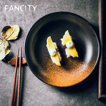 FANCITY Plates, rice plates, home and tableware deep plates, ceramic plates, restaurant commercial large plates 
FANCITY Plates, rice plates, home and tableware deep plates, ceramic plates, restaurant commercial large plates